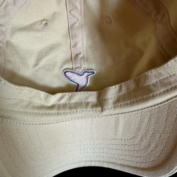 birddogs Unisex Adult Free The Bird Beige Strapback Hat Embroidered Logo - Picture 4 of 5